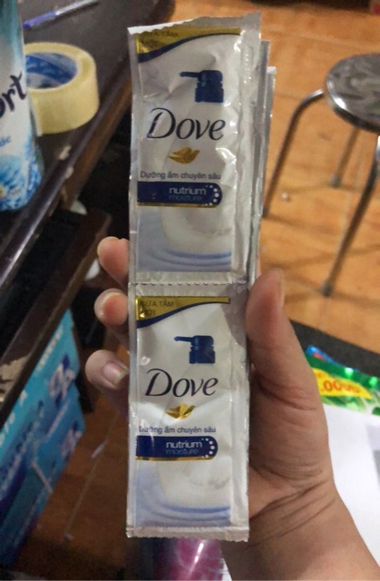 Sữa tắm Dove dây 10 gói