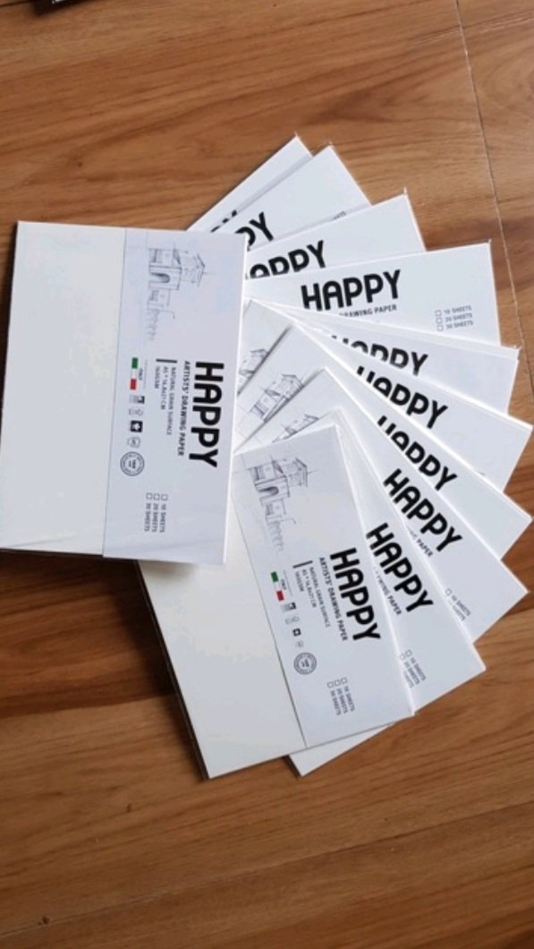 Giấy vẽ màu nước HAPPY 200/160gsm