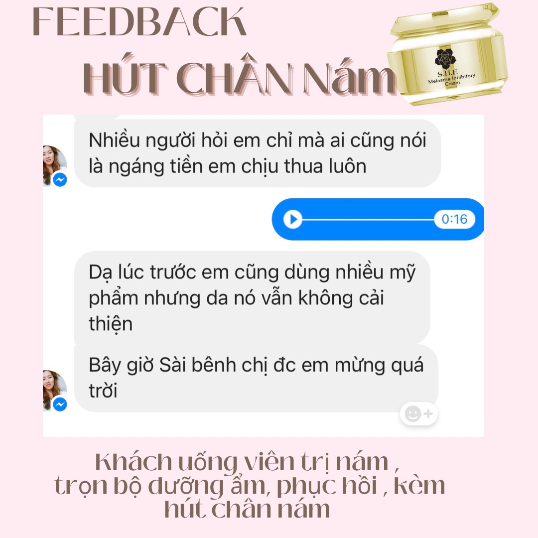 Kem Dưỡng Ức Chế Nám She