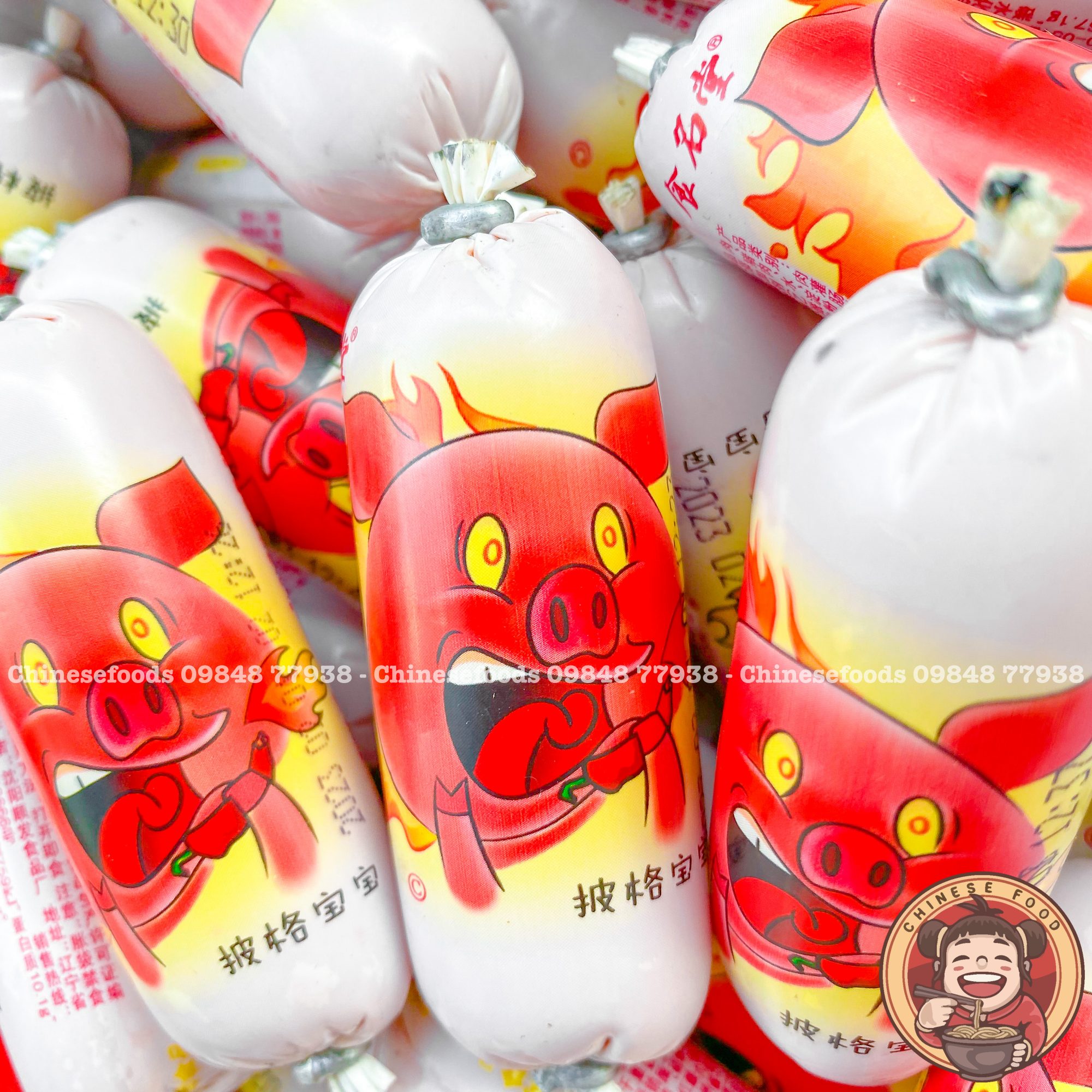 Xúc Xích Mini 4 Vị heo, heo cay, gà, ngô