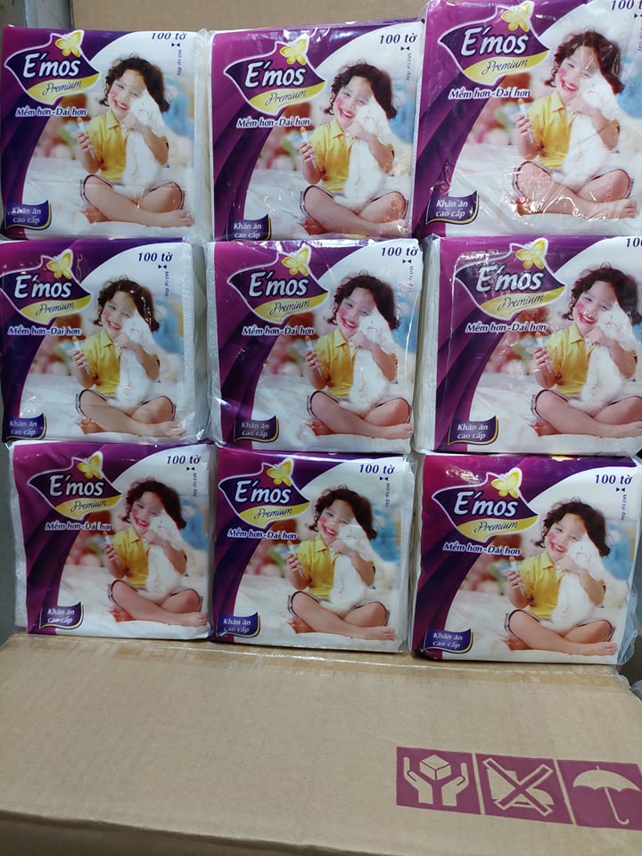 Khăn giấy vuông Emos 330x330