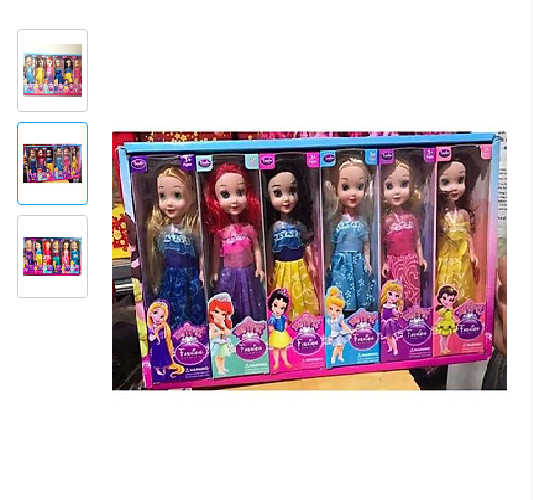 búp bê- búp bê bé gái- Combo 6 búp bê cho bé-Legoxanh