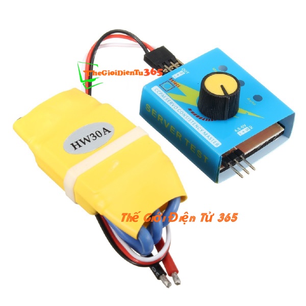 Esc 30a kèm test servo điều tốc cho động cơ brushless không chổi than, động cơ 3 pha