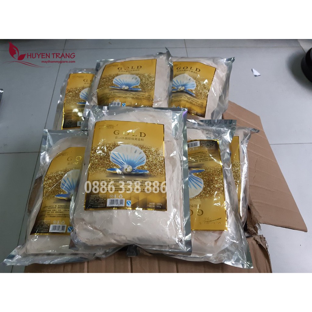 Mặt nạ sâm vàng ngọc trai collagen 24k