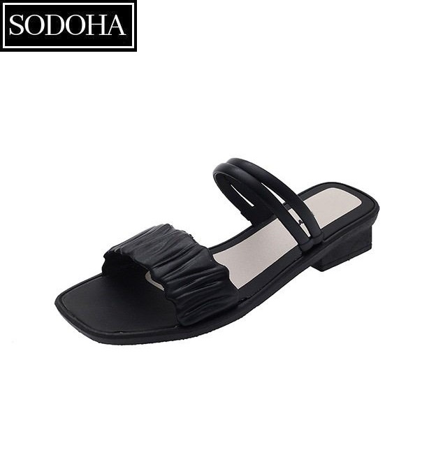 Dép Nữ Thời Trang SODOHA SDH-6155 Đế Cao Su