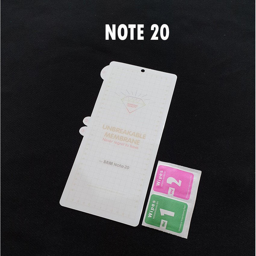 Miếng Dán PPF Samsung Note 20 Ultra , Note 20 , Note 10 Plus , Note 10 , Note 8 , Note 9 Dán Bảo Vệ Chống Trầy Xước