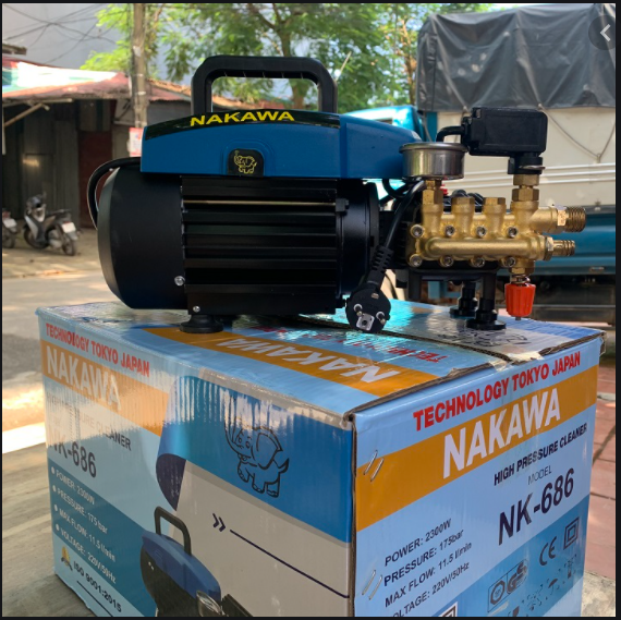 Máy Rửa Xe 2300W Nakawa NK-686