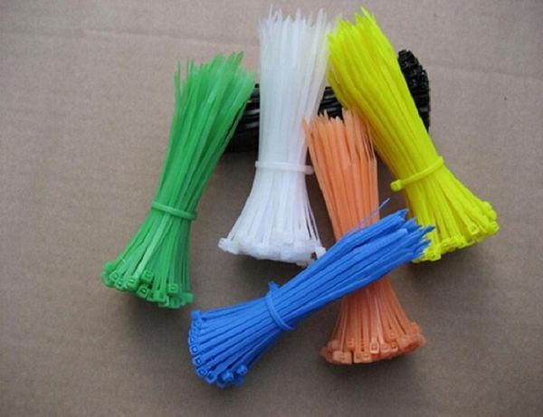 10cm - combo 100 dây thít, dây rút nhựa chọn màu (mỗi bịch 1 màu)
