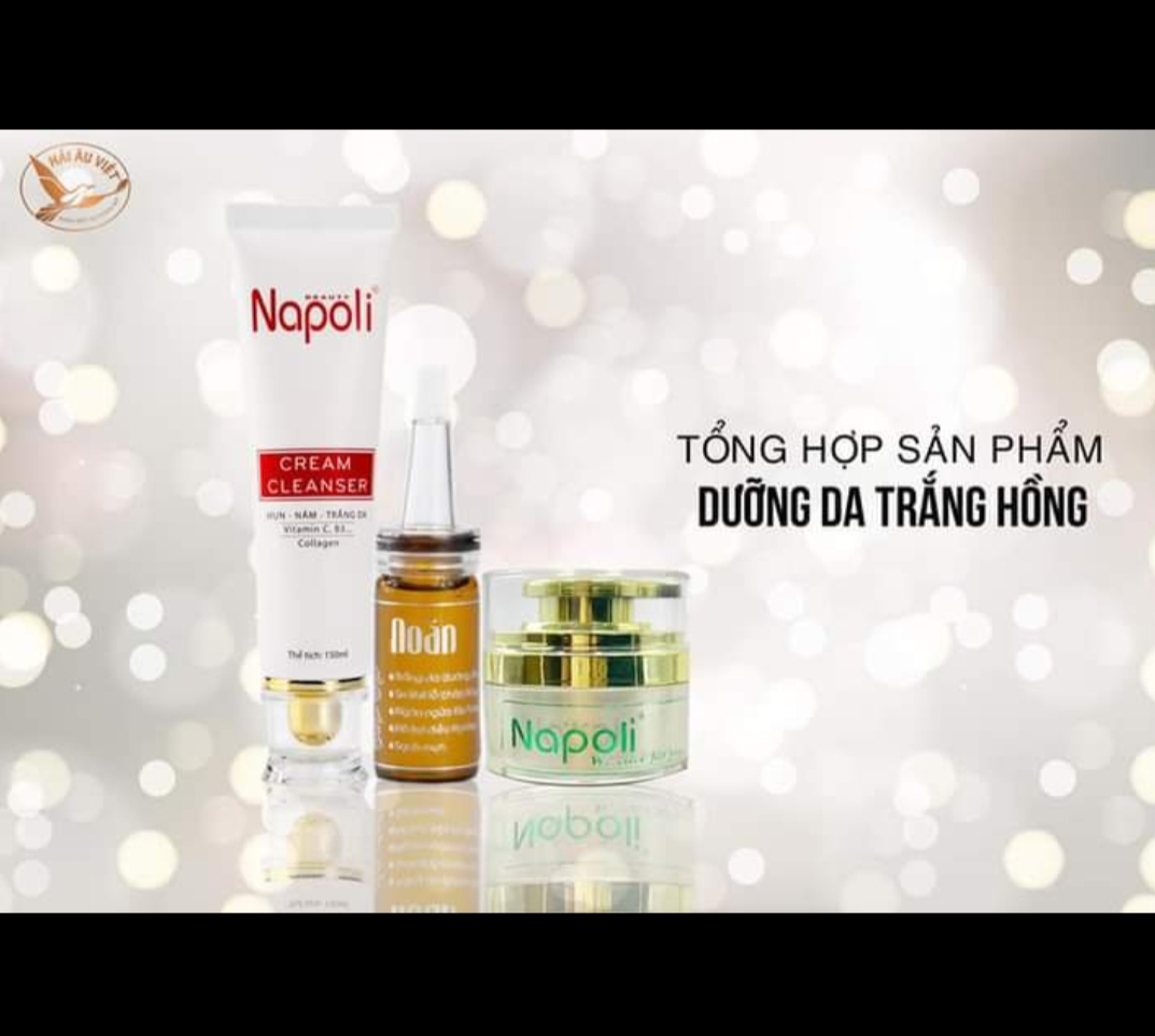 combo kem rửa mặt +noãn +kem face