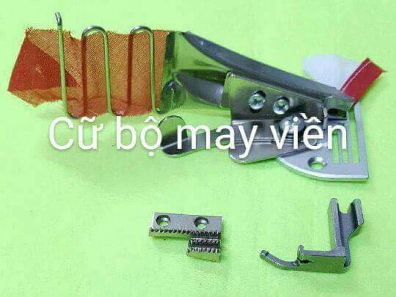 CỬ VIỀN , GÁ VIỀN A10 2 MÉP ĐỦ SIZE dung cho máy 1 kim juki , brother , jack dùng được cho các dòng máy công nghiệp