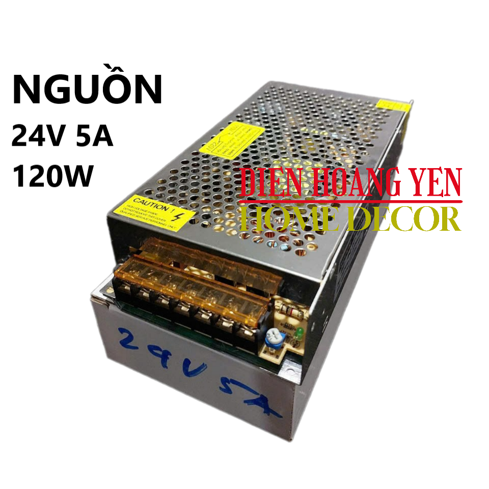 Nguồn tổ ong 24V 5A xịn