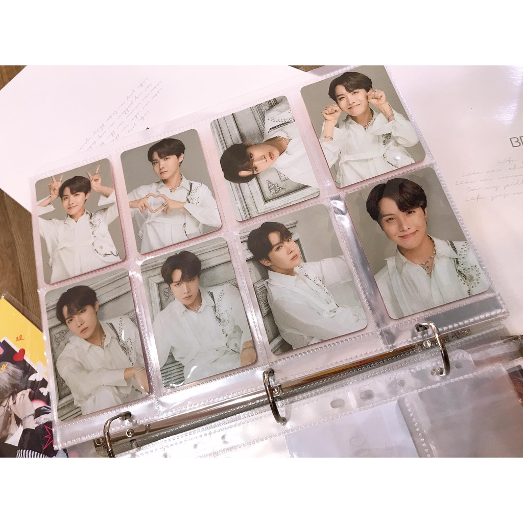 Sheet Đựng Card size A4 ( 3 còng ) nhiều mẫu KAS - KPOP ALL STARS