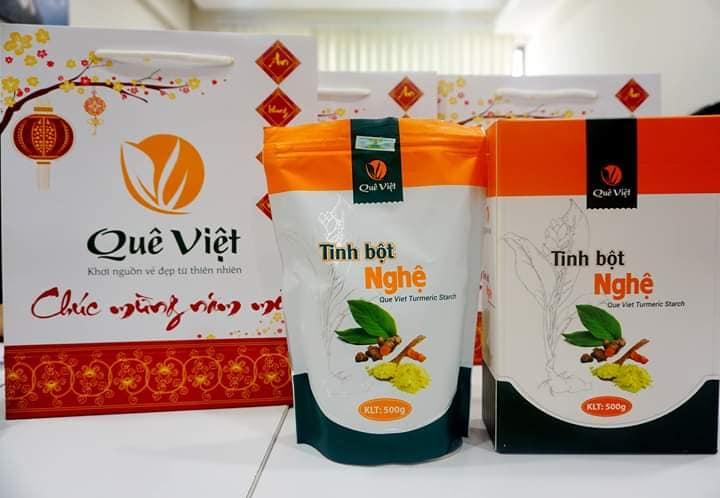 Tinh bột nghệ Quê Việt - 500gr