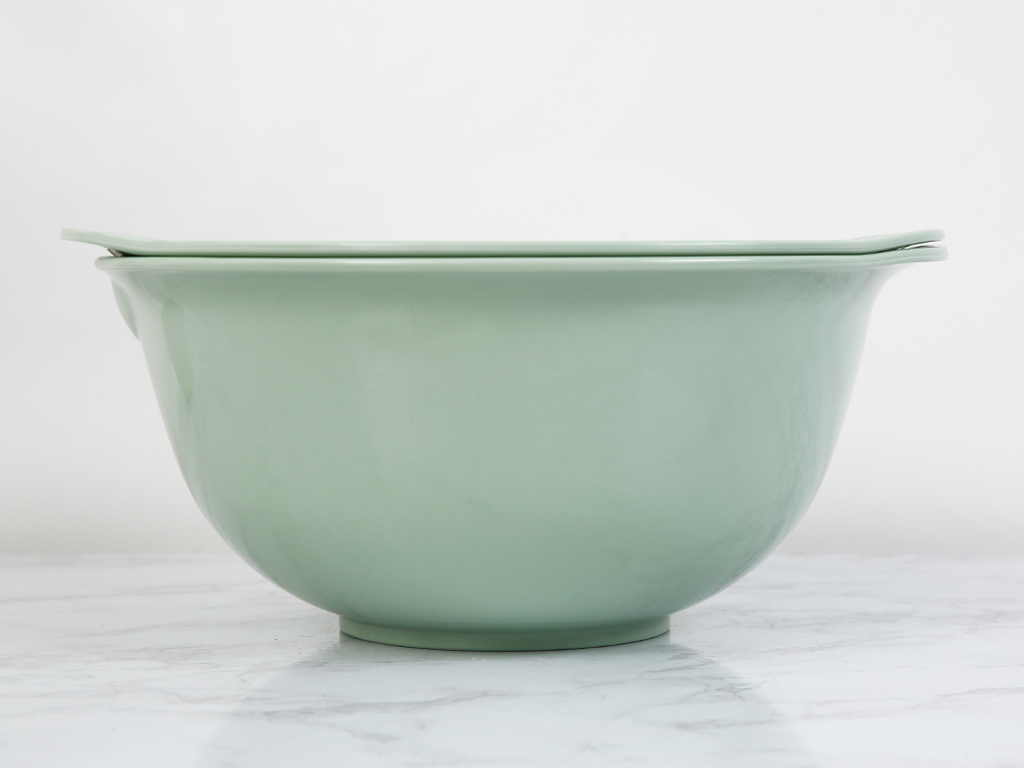 Bộ thau rổ cao cấp Inochi 30cm (phong cách tiêu chuẩn Nhật) [HCM-Giao hoả tốc 2h]