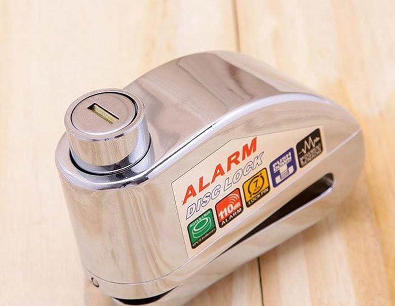 Ổ Khóa đĩa báo động còi hú chống trộm xe máy ALARM