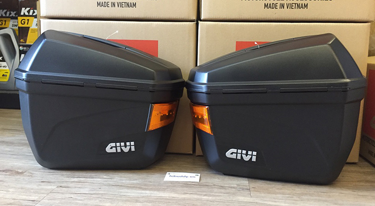 Combo Thùng hông GIVI E22N+ bộ đế SBL2000