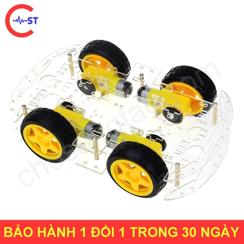 Khung xe robot 4 bánh