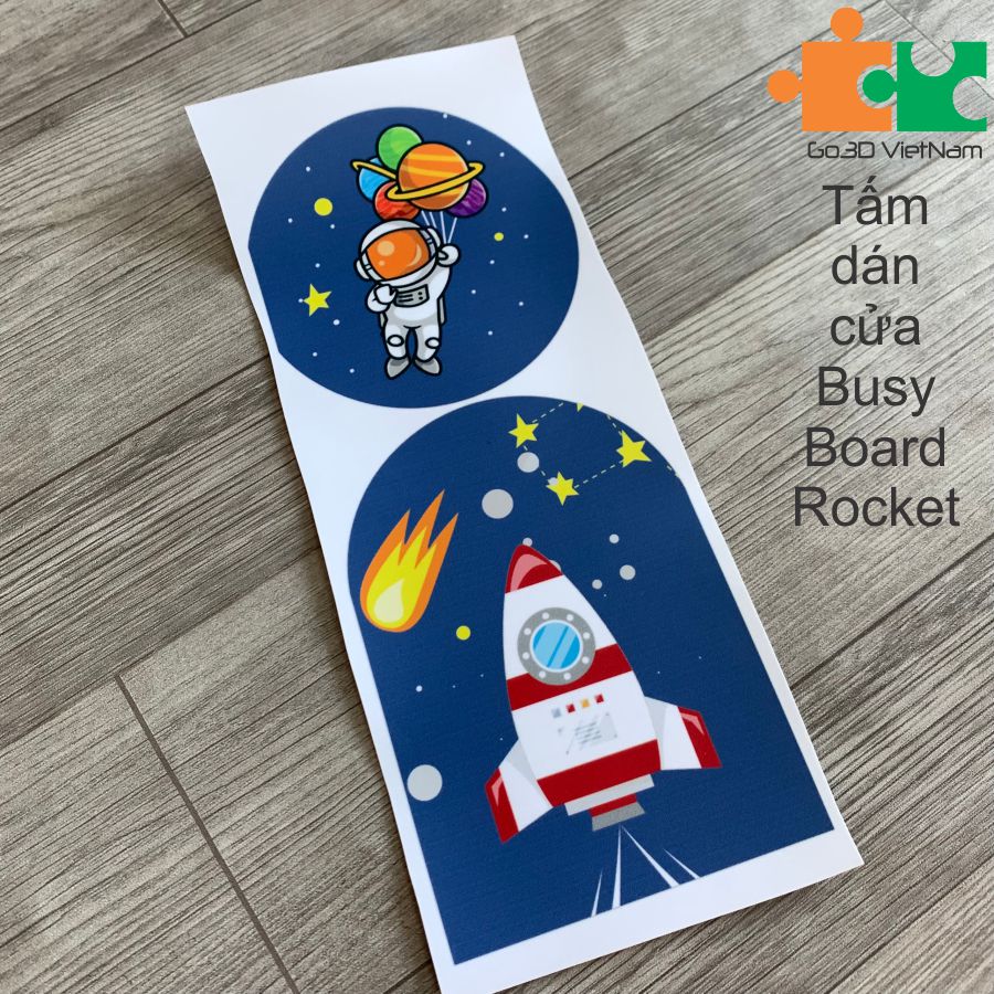 Tấm dán cửa bảng bận rộn, busy board