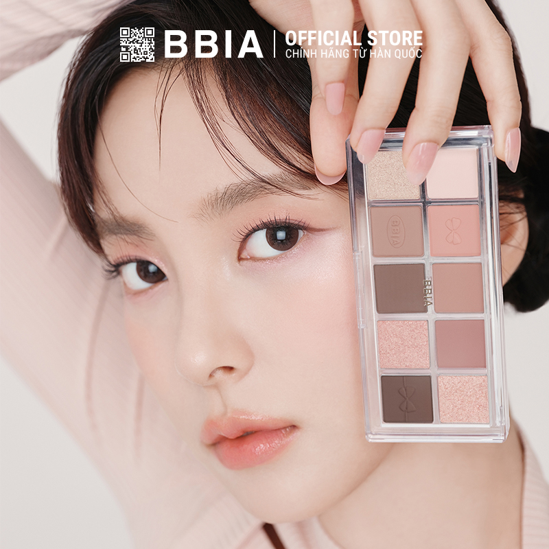 Bảng phấn mắt 10 ô dễ tán và bám màu tốt BBIA Essential Eye Palette 8.5g