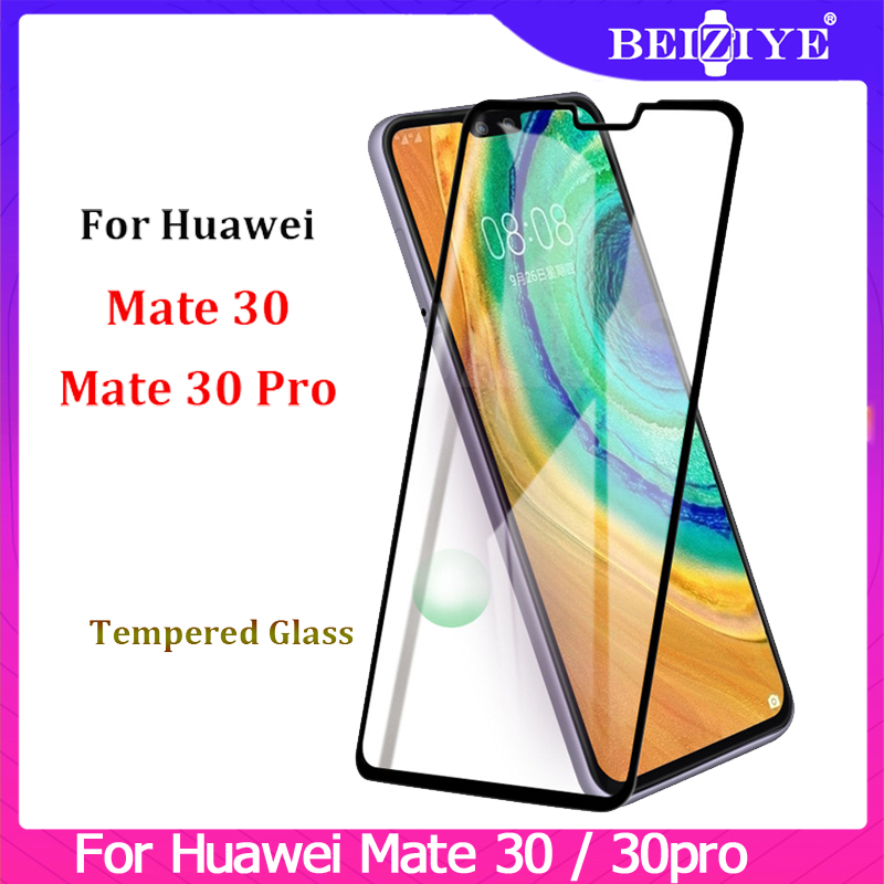 Kính cường lực cho For Huawei Mate 30 Pro Bảo vệ màn hình Kính bảo vệ cho For Huawei Mate 30