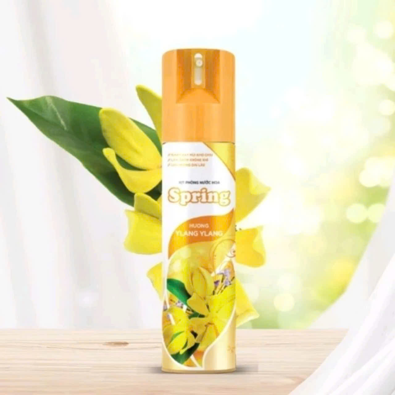 XỊT PHÒNG NƯỚC HOA SPRING THƠM LÂU ( 5 MÙI HƯƠNG)