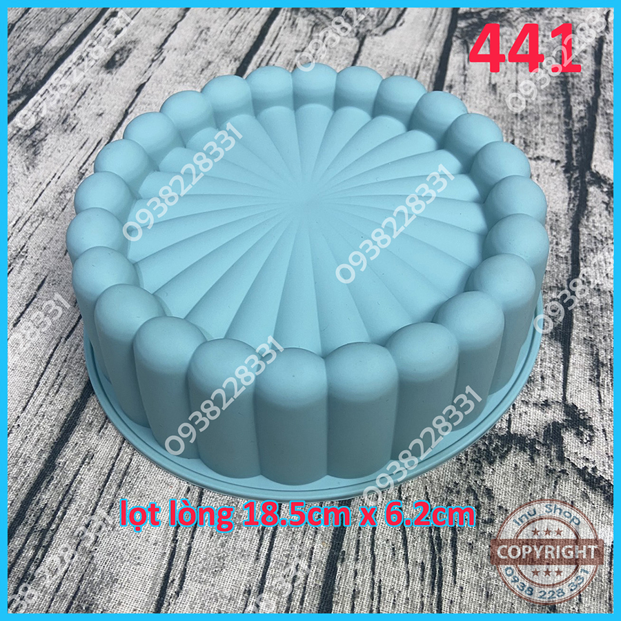 HCM - Khuôn silicon nướng bánh mẫu Charlotte truyền thống Pháp, đổ rau câu pudding