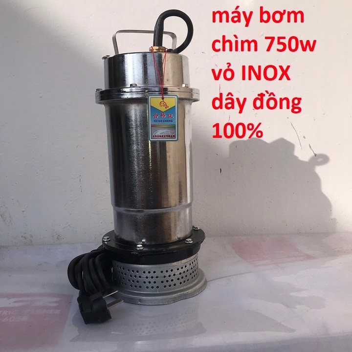 Máy bơm nước chìm, Máy bơm tõm 750W