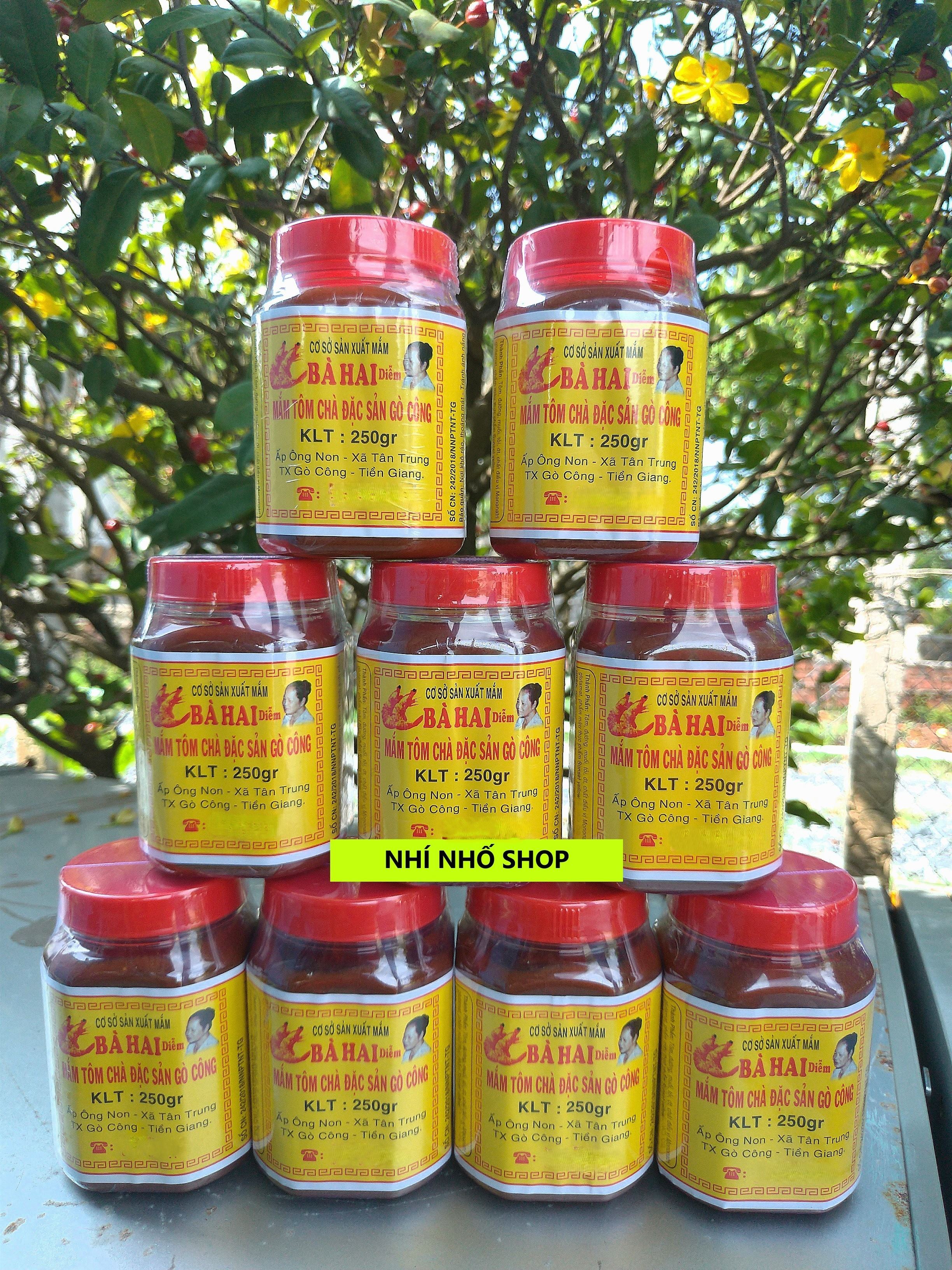 MẮM TÔM CHÀ BÀ HAI GÒ CÔNG (250G/HỦ)