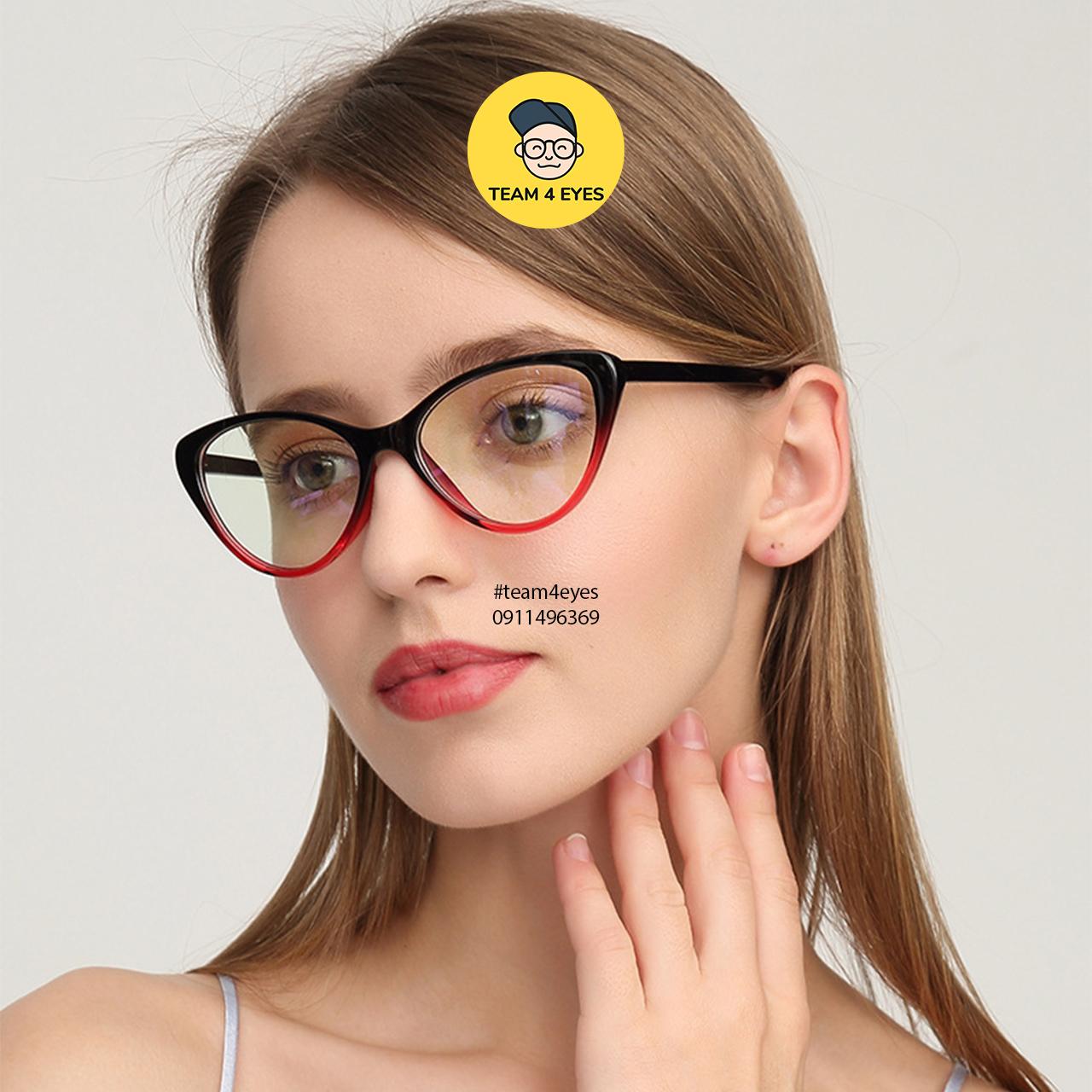 [ Ảnh thật ]  Kính cận form miu miu mắt mèo thời trang