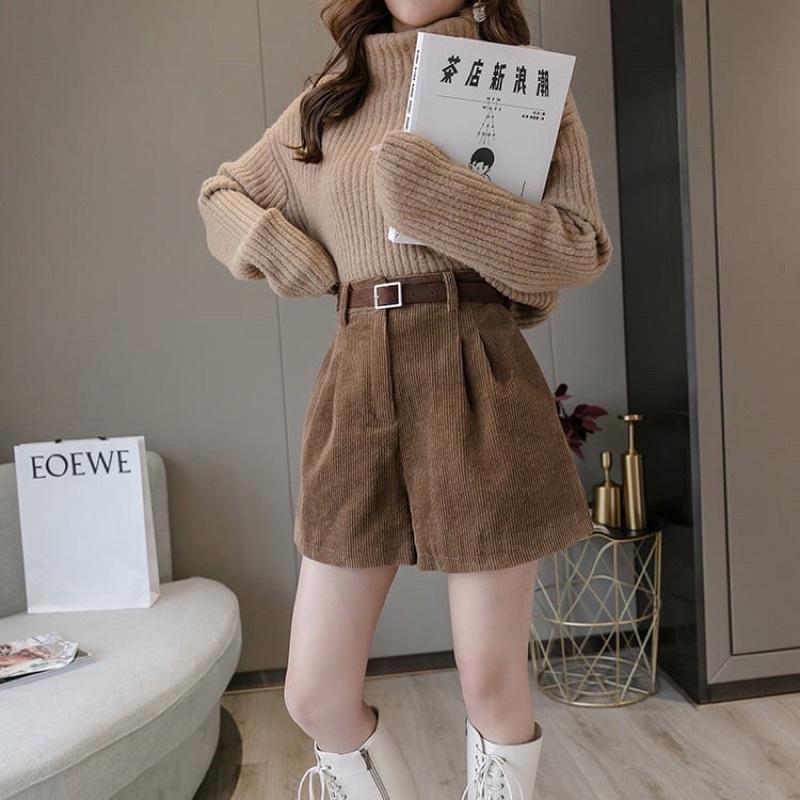 Quần Short Nhung Tăm Siêu Xinh M66
