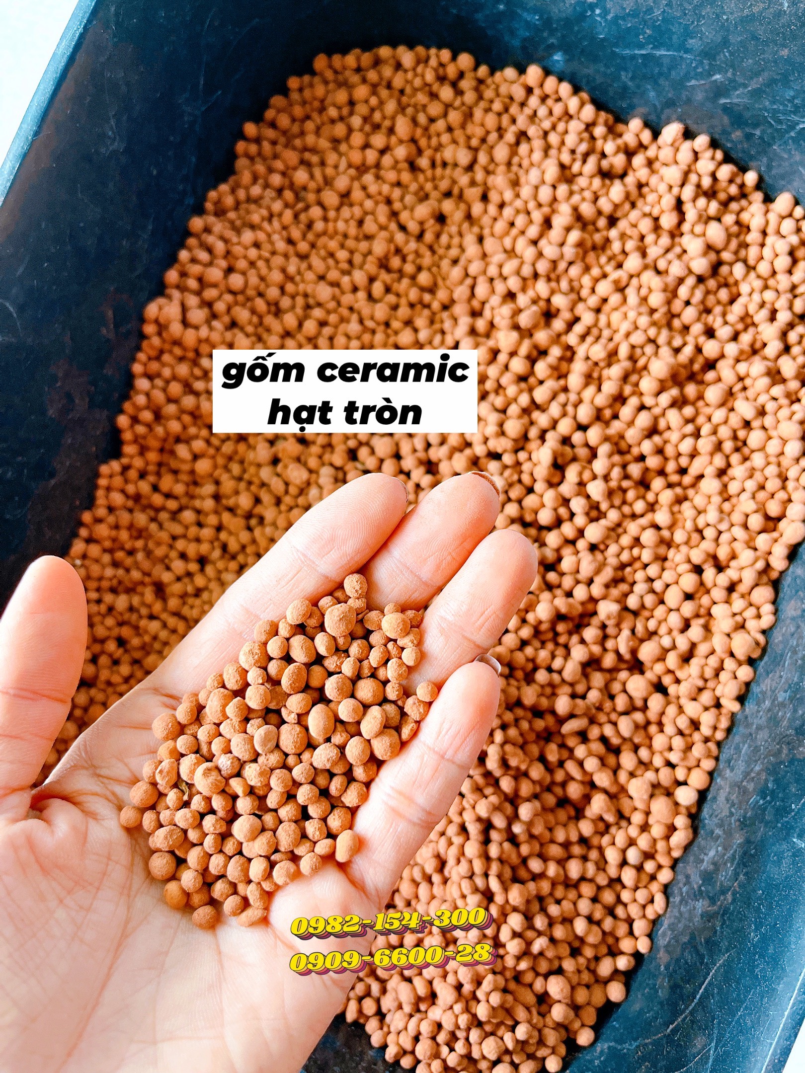 SẠN GỐM NỀN GỐM CERAMIC (HẠT TRÒN) TRẢI NỀN BỂ CÁ THỦY SINH BIOTOP