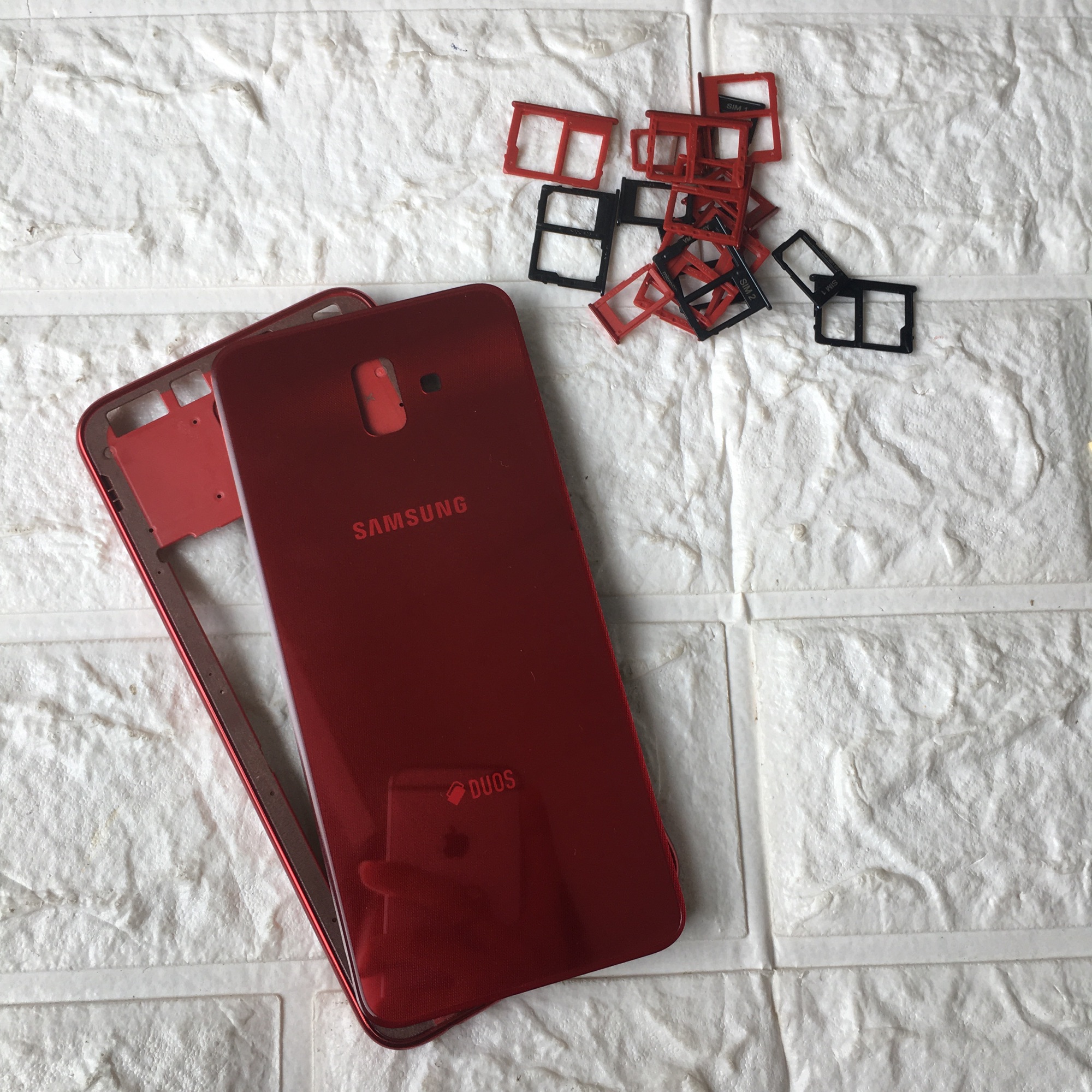 Vỏ Sườn Samsung J6 Plus (Không Blacket) Zin Hàng Cao Cấp
