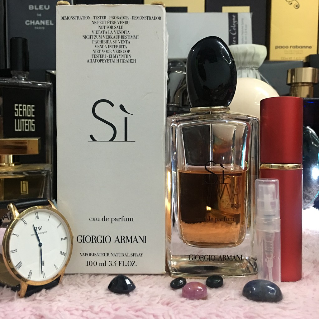 Mẫu Thử Nước Hoa Nữ Giorgio Armani Sì EDP (5ml/10ml/20ml)