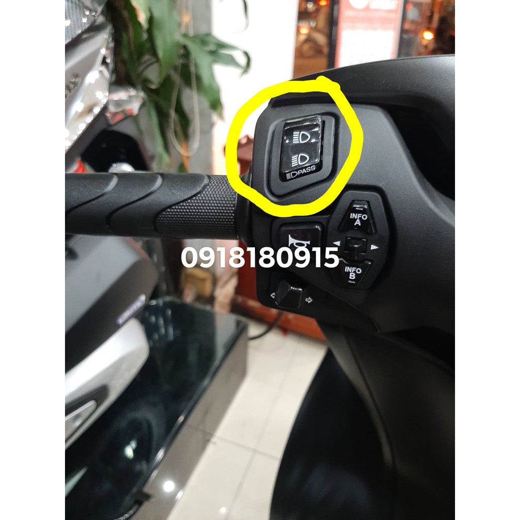 Công tắc passing sh 2013-2016 2020-2021 honda công tắc pha cốt