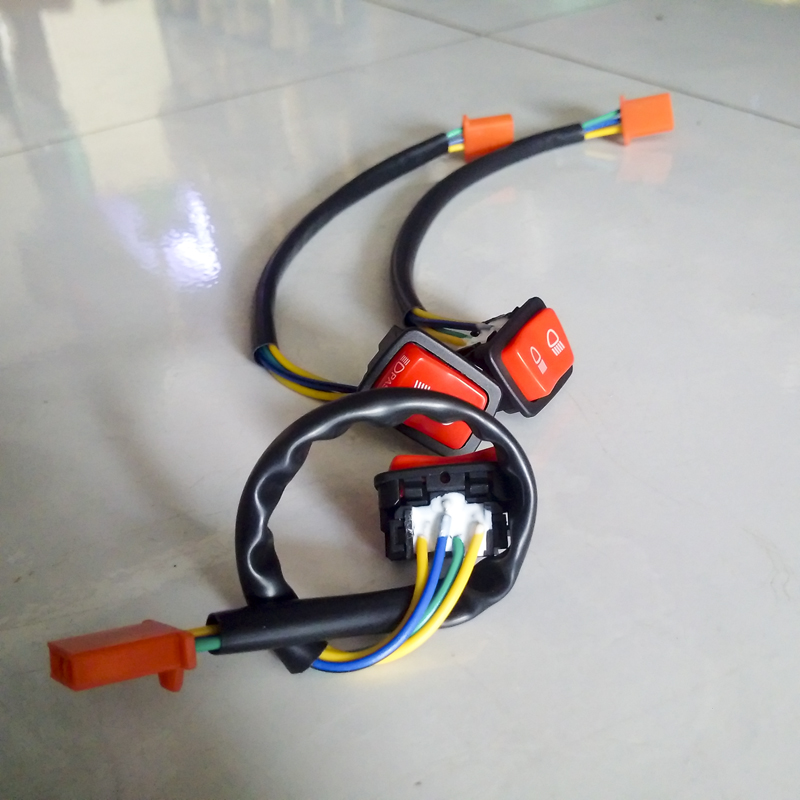 Công tắc Passing Đá Pha Cos cho xe YAMAHA (màu đỏ)