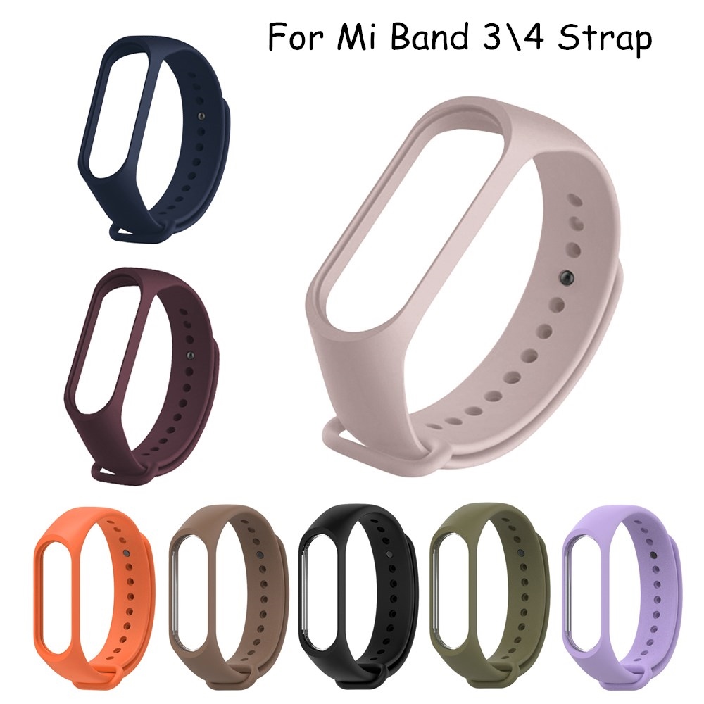 20 Pieces Strap Replacement Compatible with Xiaomi Mi Band 4 / Xiaomi Mi  Band 3, Bands for Xiaomi Mi Band 4 Bracelet Wristbands Accessories Silicone  for Mi Fit 3 Straps (20 Colors)
