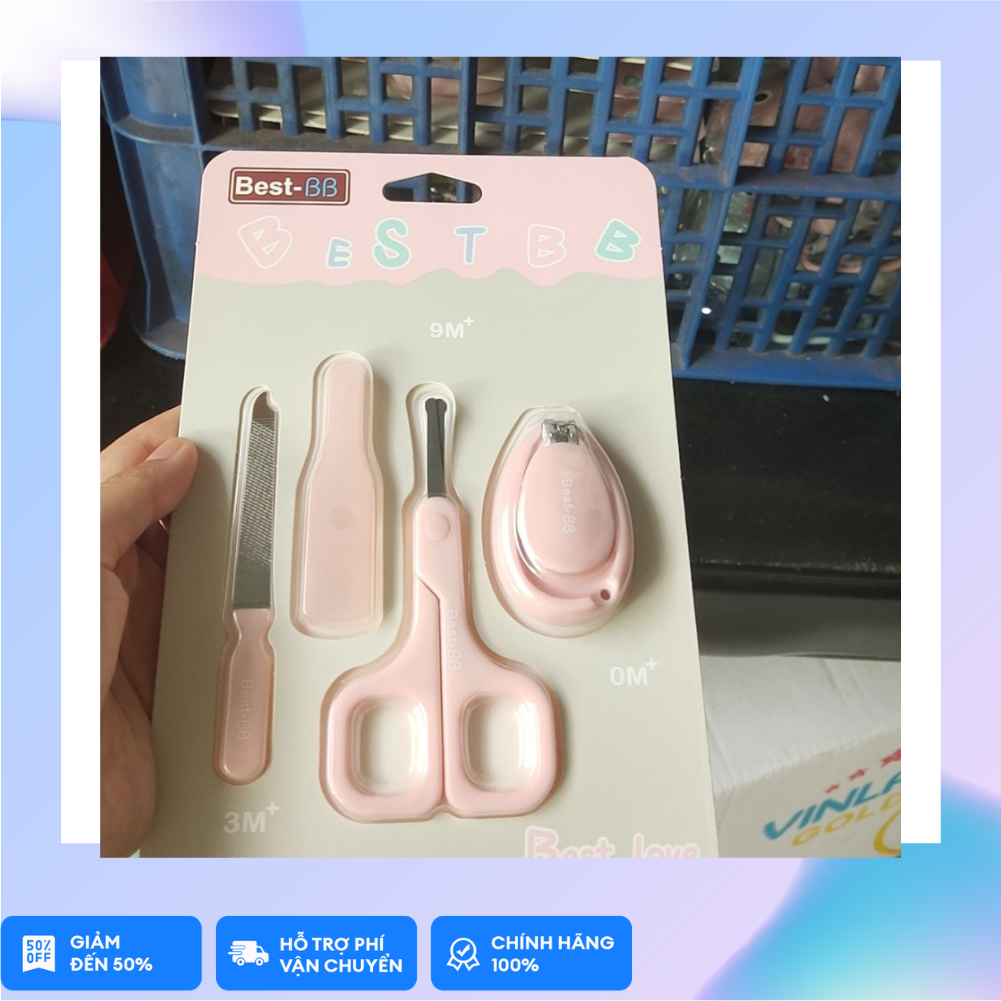 bộ cắt móng tay 3 chi tiết cho bé( ảnh thật)