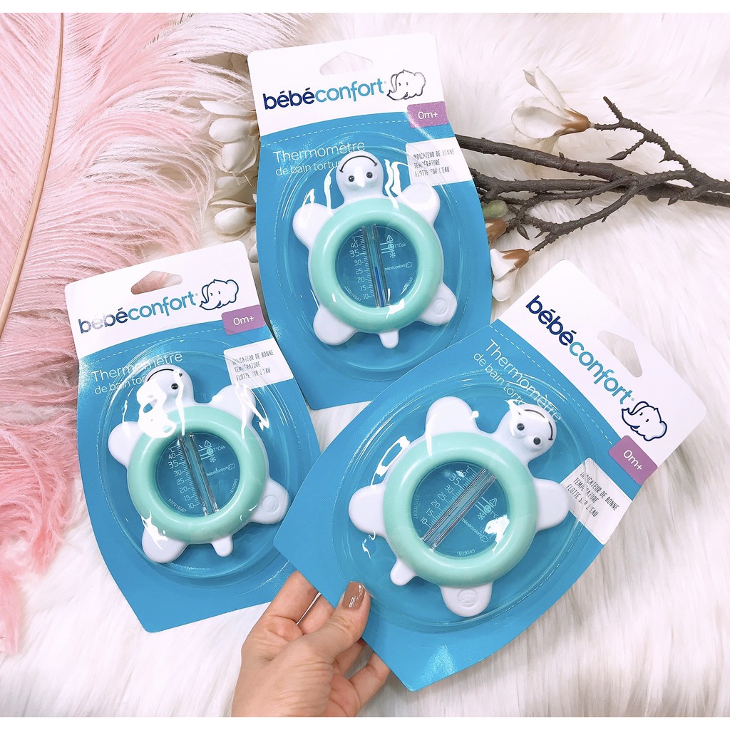 Đo nhiệt độ nước tắm hình rùa Bebe Confort