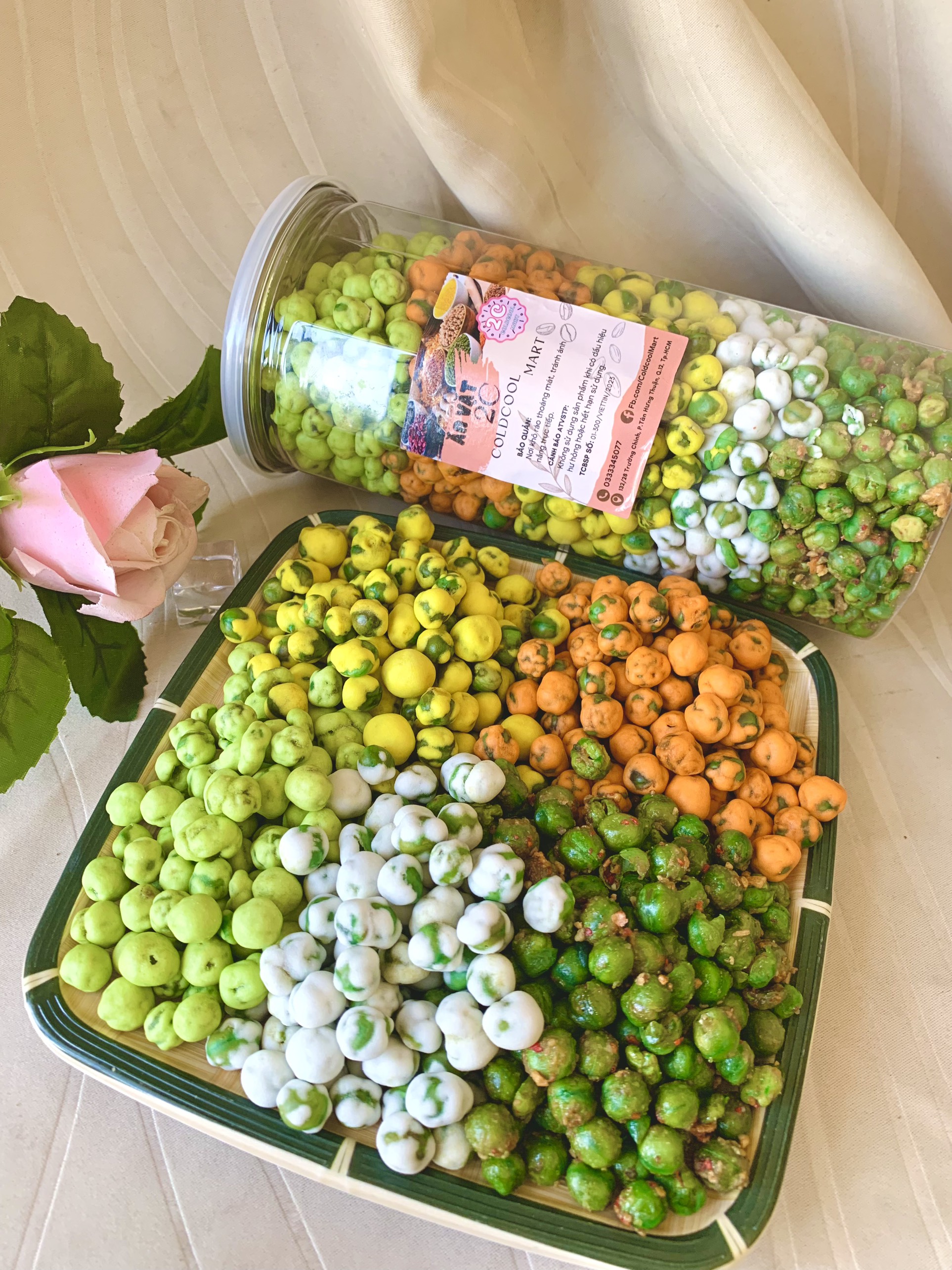 Đậu Hà Lan Mix 5 Vị 450g 2c Mart