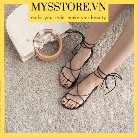 Sandal thắt dây bản ngang sd-0052