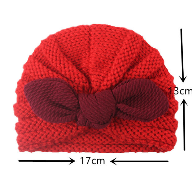 Mũ turban nơ siêu yêu cho bé(0-12 tháng)