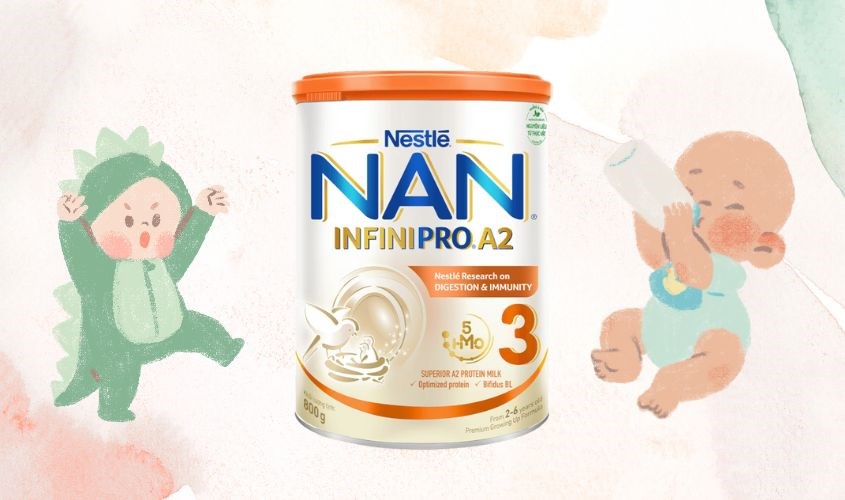 Nestle NAN infinipro A2 formula milk No. 1,2,3 800gr