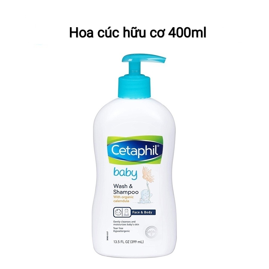 Sữa tắm Cetaphil baby cho bé 400ml .