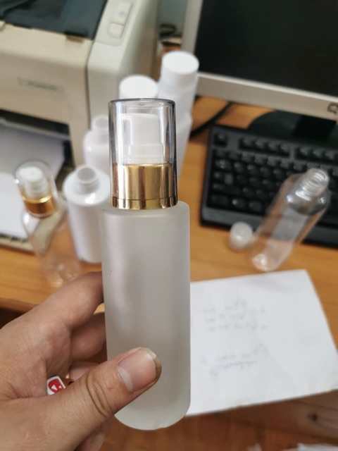 Chai Xịt Giọt Bằng Thuỷ Tinh Mờ (20-100Ml)