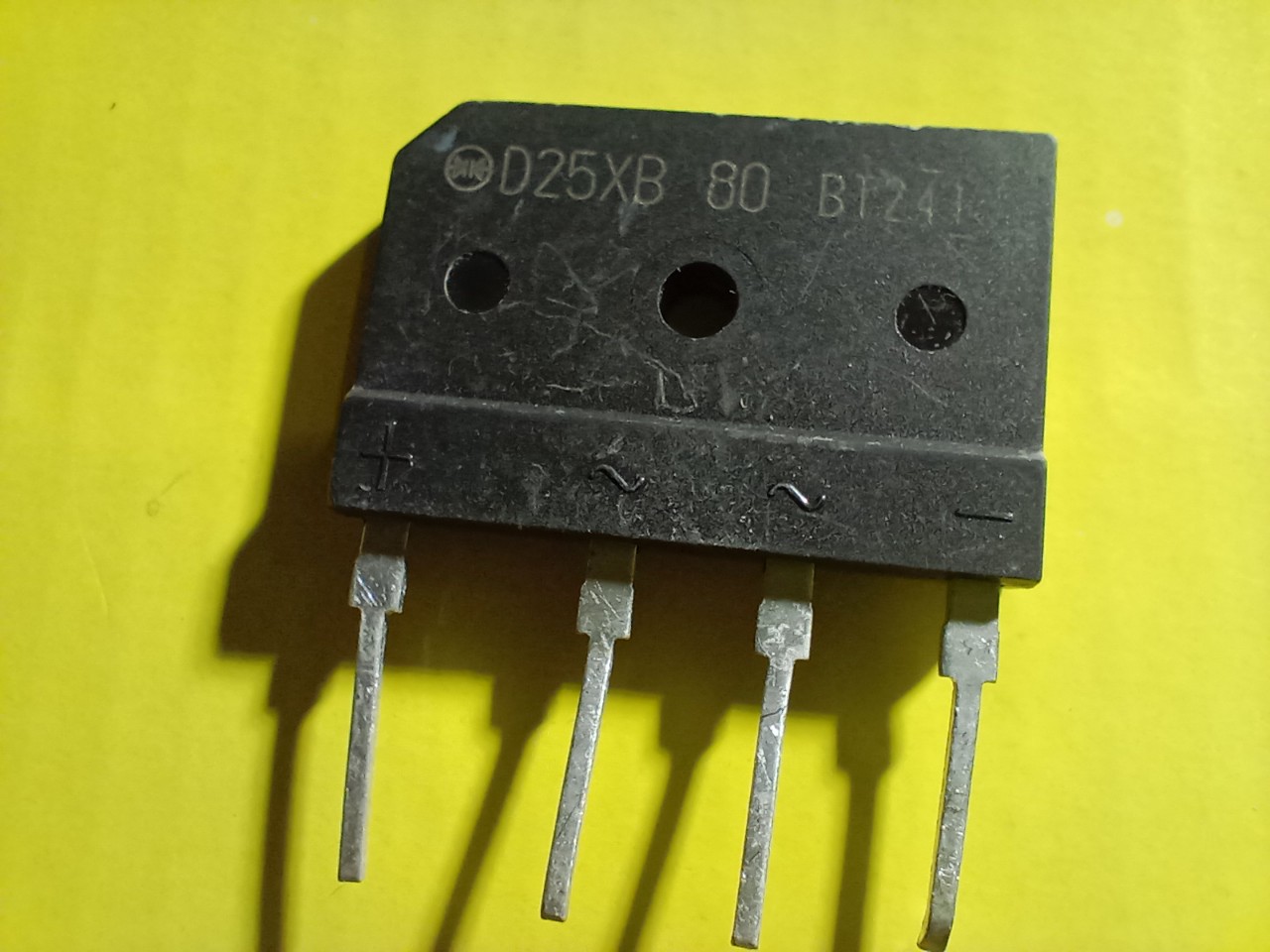 Cầu diode d25xb80 800v 25a tháo máy chất lượng tốt