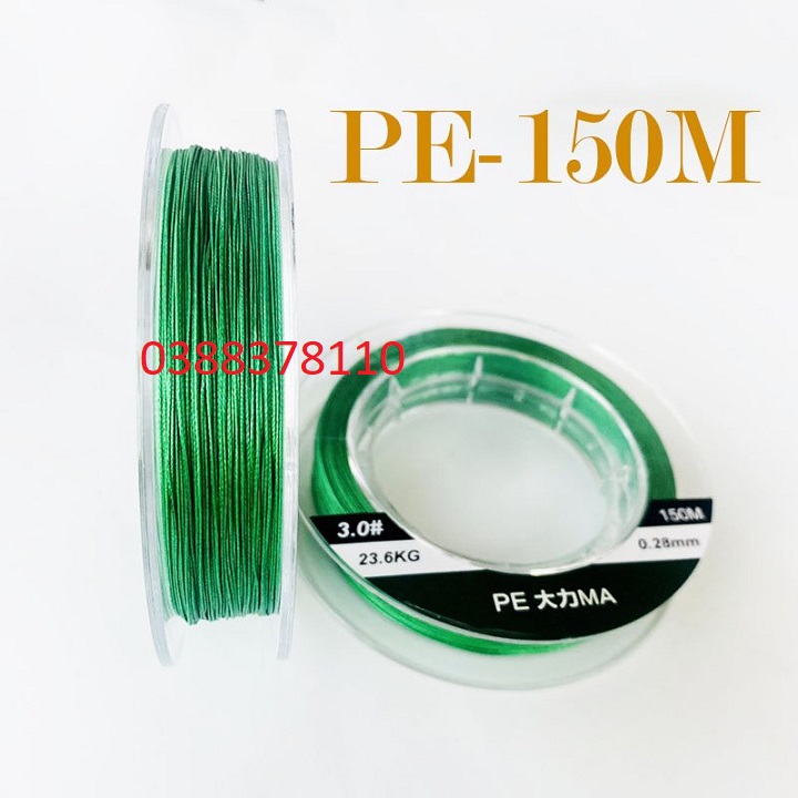 Dây Dù Câu Cá PE Lure X8 Dài 150m