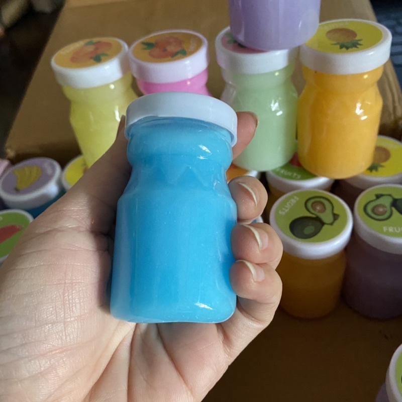 Đồ Chơi Slime - Chất Dẻo Ma Thuật Lọ Trái Cây