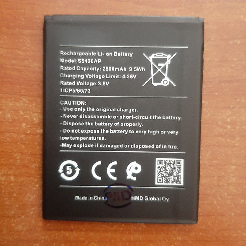 Pin điện thoại Nokia S5420AP Zin