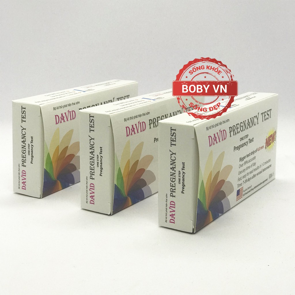 Que Thử Thai David Pregnacy Test Chính Xác