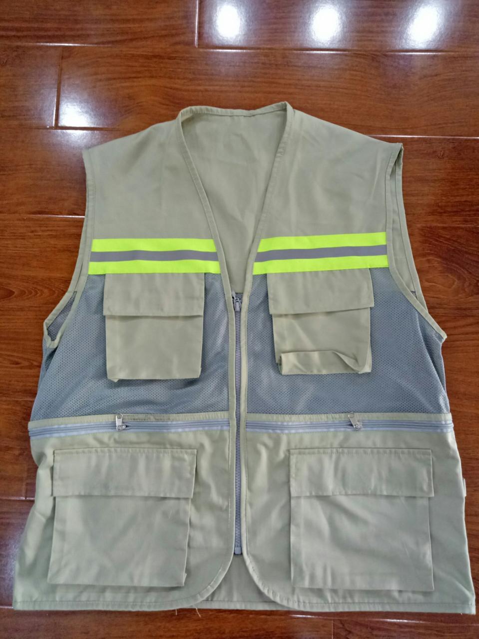 Áo Ghi Lê Kỹ Sư - Loại 3 Dây Kéo- Đủ Màu- Kèm ảnh thật